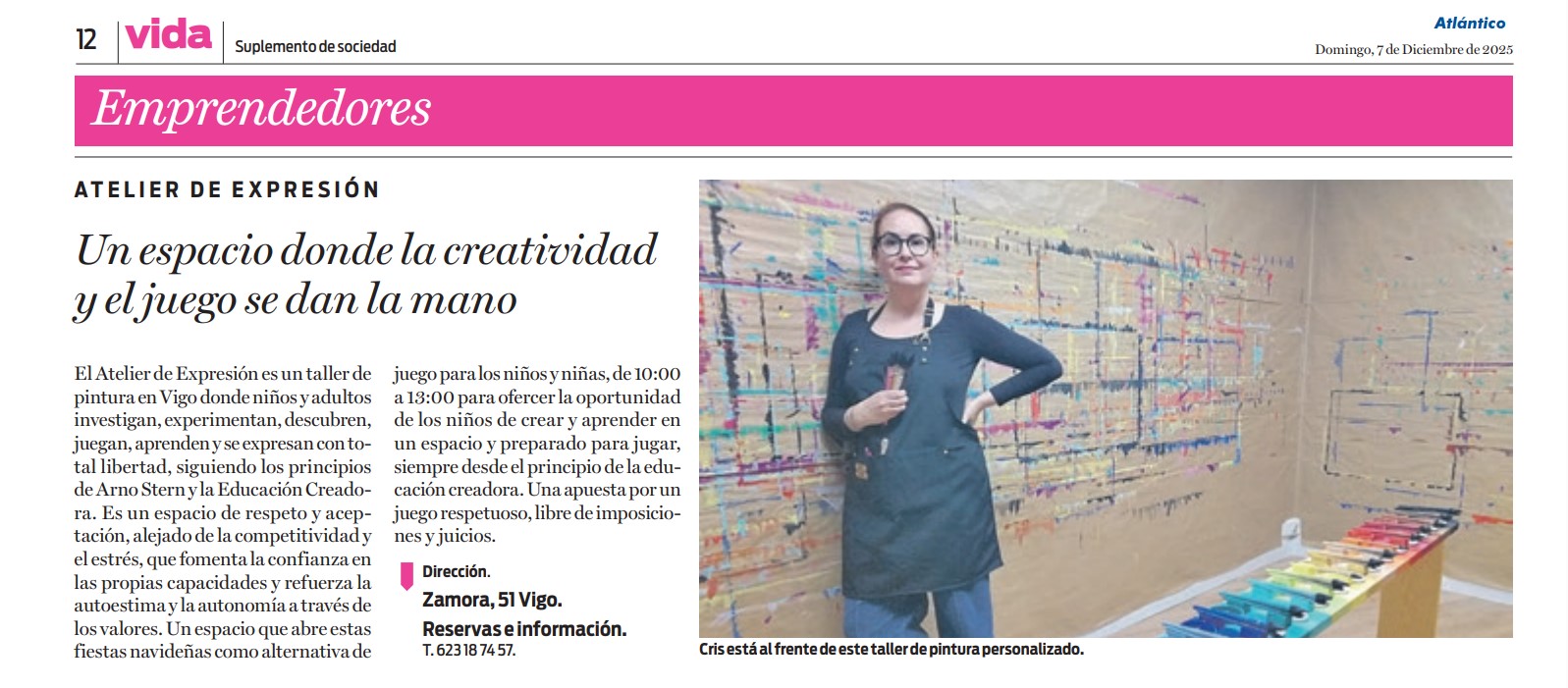 Suplemento Vida de Diario Atlantico